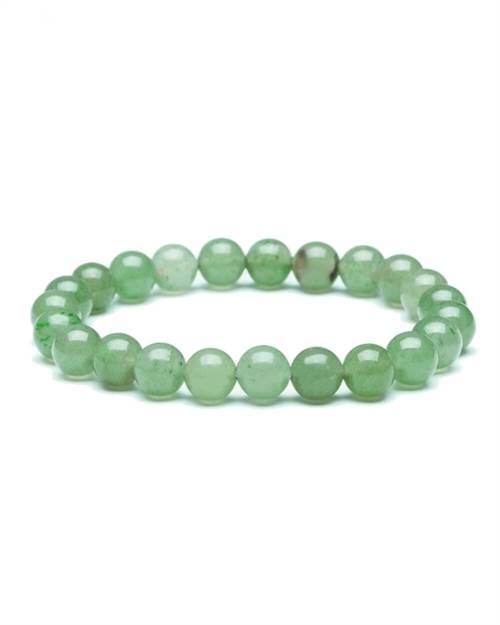Køb perlearmbånd med lyse grønne perler